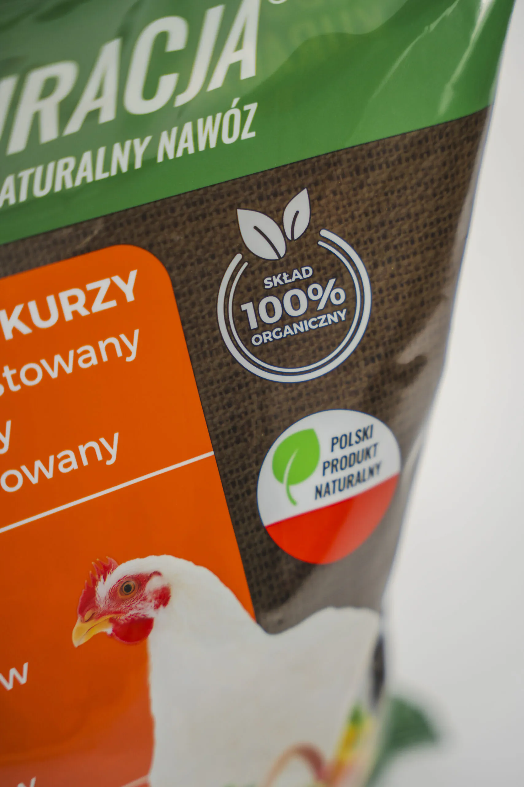 Obornik kurzy organiczny granulowany 20L (14kg) nawóz Glebokuracja